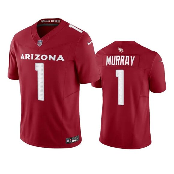 Mens Youths Kids Womens 1 Kyler Murray Red Vapor Stitched Jersey